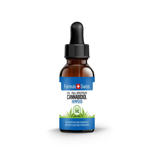 Huile de CBD dans l'huile de chanvre 0,2% THC