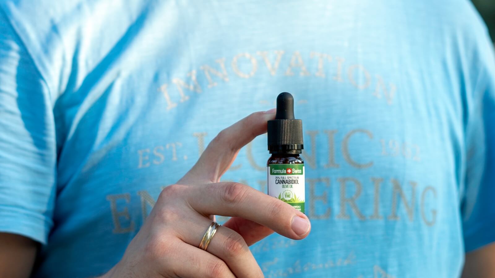 Formule Huile de CBD biologique suisse à l'huile d'olive