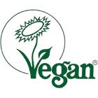 Formule Logo suisse vegan avec un design vert de tournesol et de feuilles.